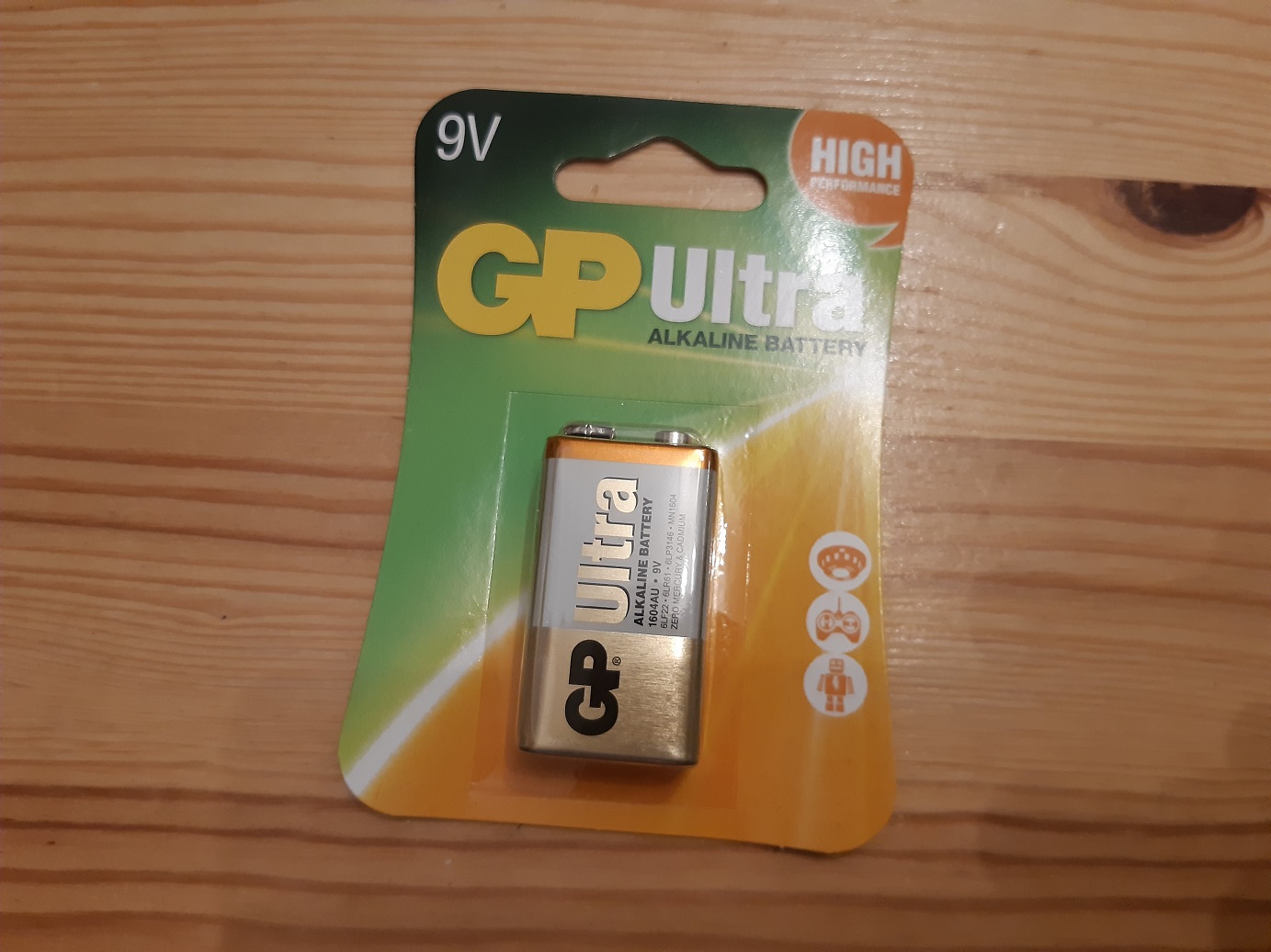 סוללה 9V GP ULTRA