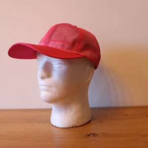 כובע בייסבול רשת ורוד עם בטנה מבד חוסם קרינת רדיו