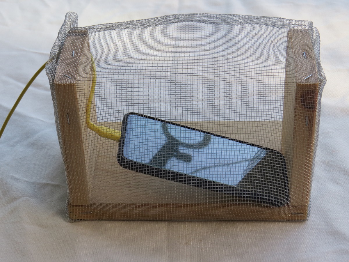 תא פתוח לסלולרי - להסתת הקרינה