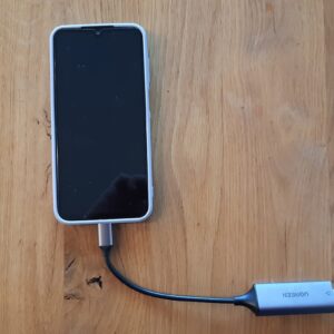 מתאם רשת לטלפונים סלולריים USB-C